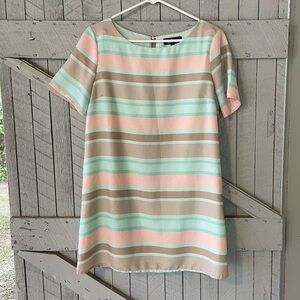 Lulus Striped Mini Dress size M